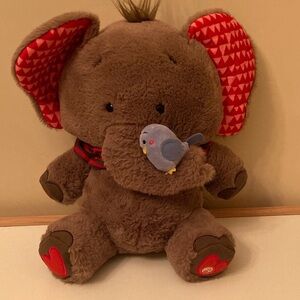 Hallmark Sweet Singing Elephant musical stuffed animal